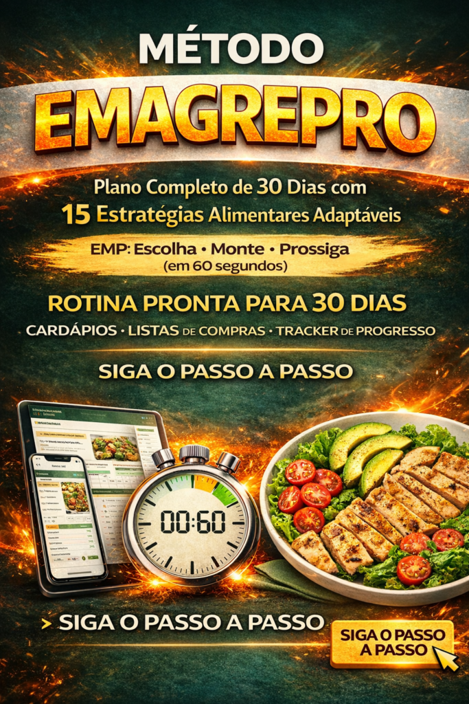 Método Emagrepro 30 Dias — 15 Estratégias Alimentares — imagem 3
